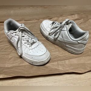 Nike White Low-Top Sneakers Air Womens 8.5